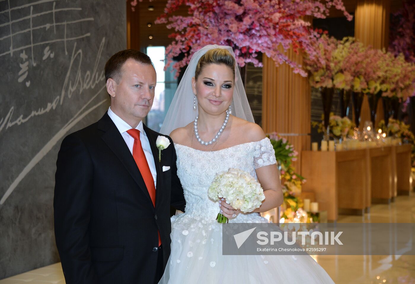 Wedding of opera singer Maria Maxakova