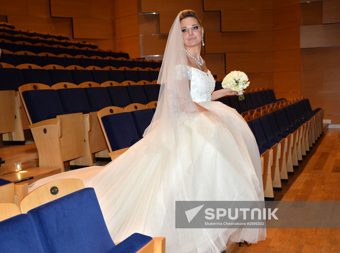 Wedding of opera singer Maria Maxakova