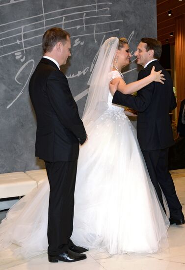 Wedding of opera singer Maria Maxakova