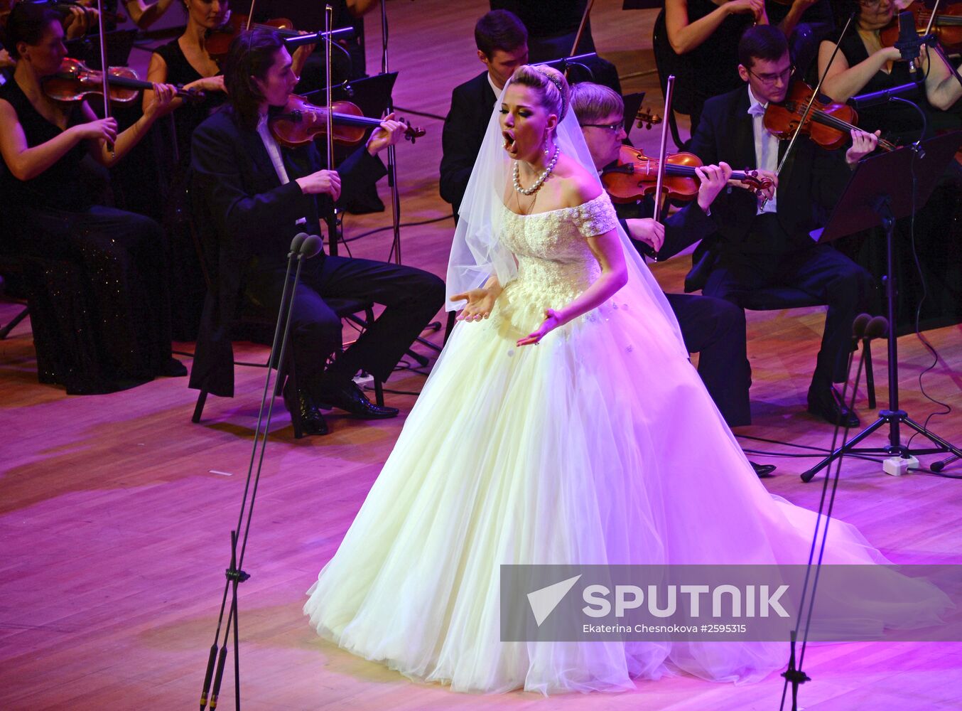 Wedding of opera singer Maria Maxakova