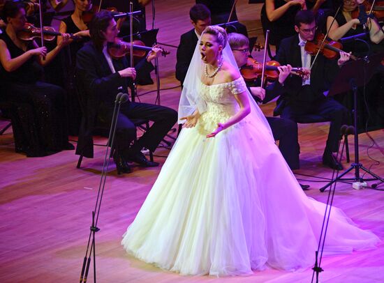 Wedding of opera singer Maria Maxakova