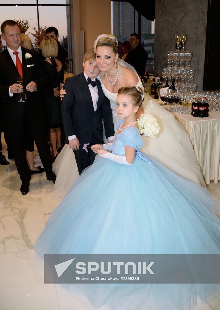 Wedding of opera singer Maria Maxakova