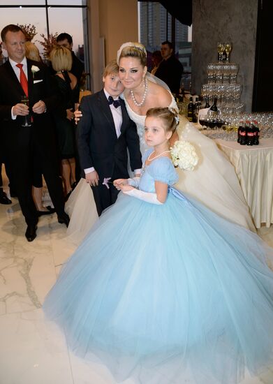 Wedding of opera singer Maria Maxakova