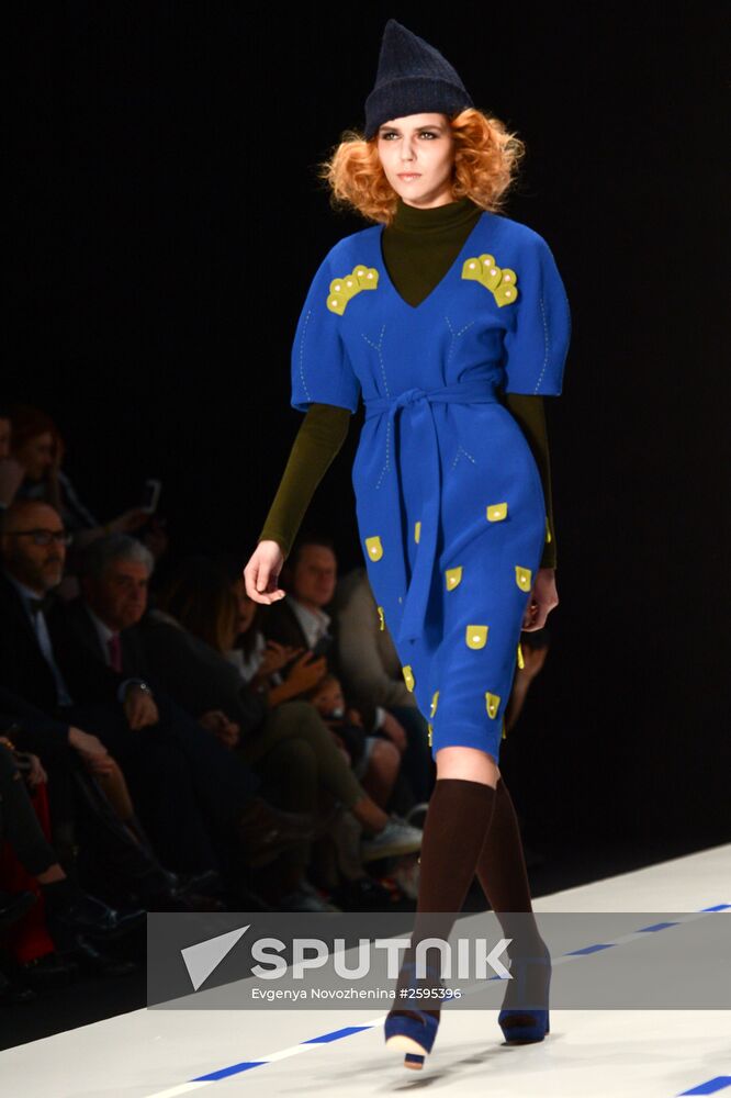 30th anniversary season of Mercedes-Benz Fashion Week Russia. Day Two