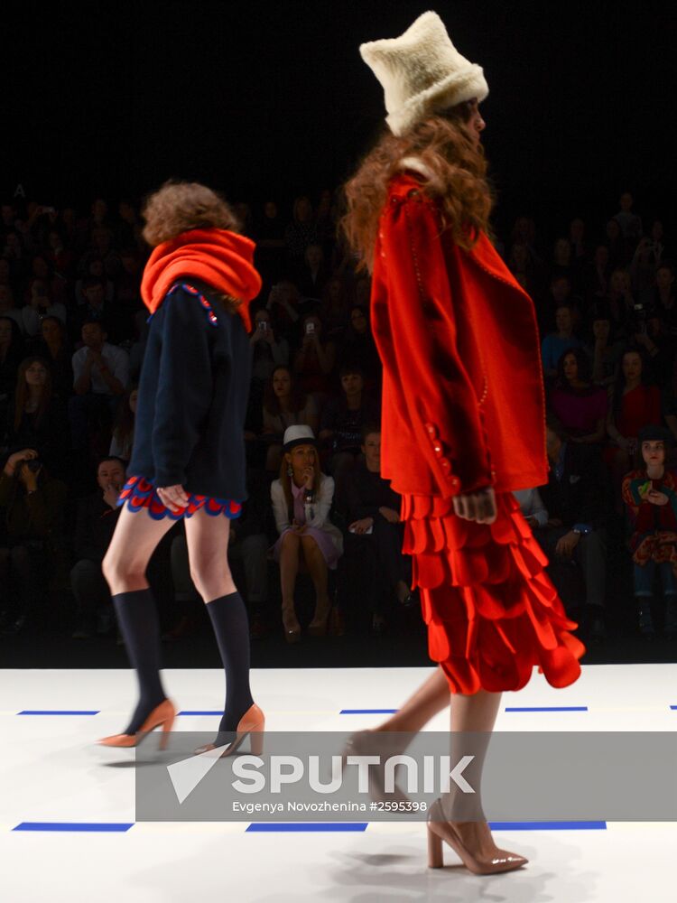 30th anniversary season of Mercedes-Benz Fashion Week Russia. Day Two