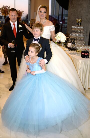 Wedding of opera singer Maria Maxakova