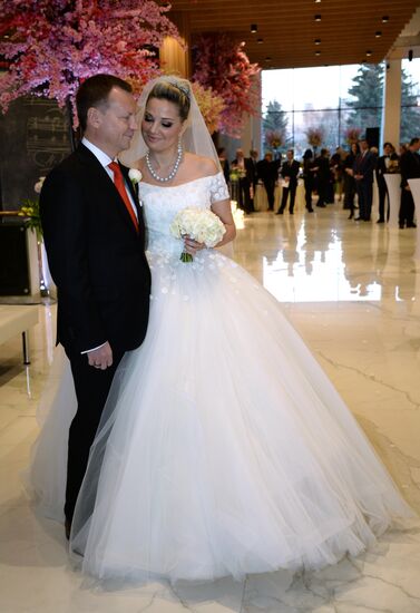 Wedding of opera singer Maria Maxakova