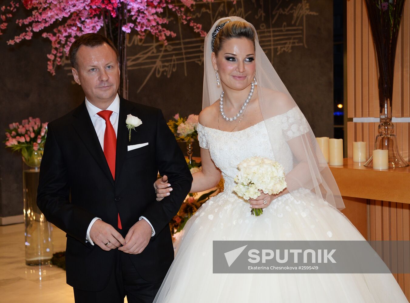 Wedding of opera singer Maria Maxakova