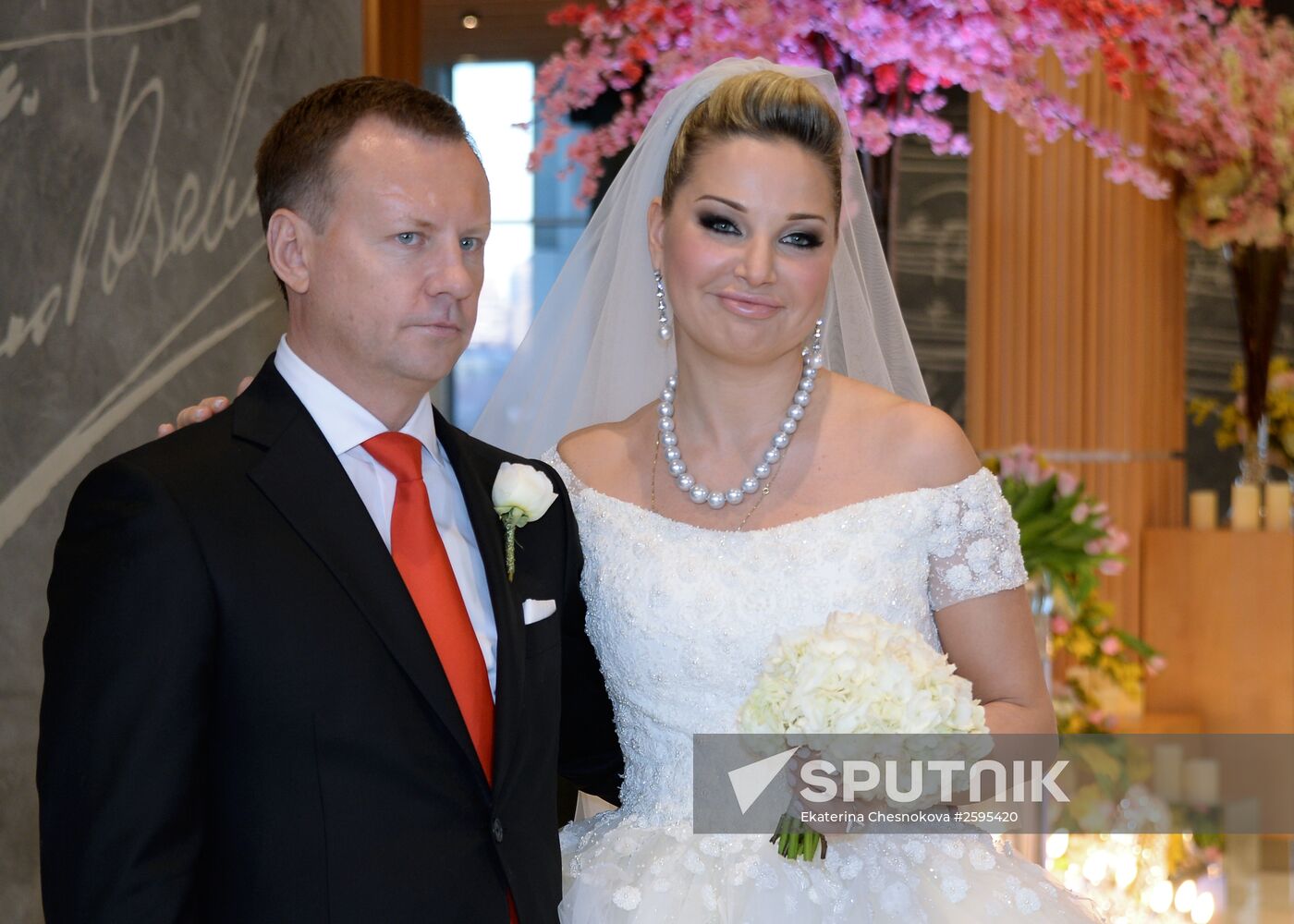 Wedding of opera singer Maria Maxakova