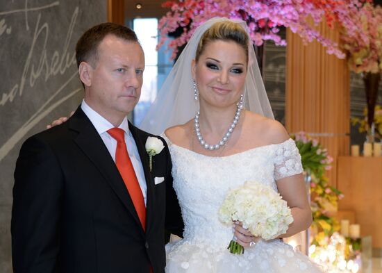 Wedding of opera singer Maria Maxakova