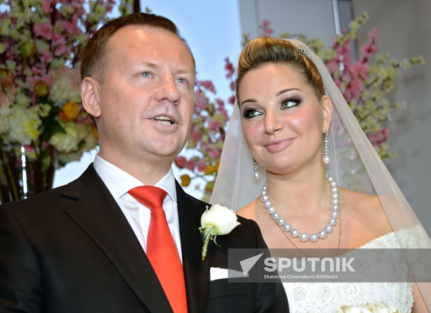 Opera singer Maria Maksakova's wedding