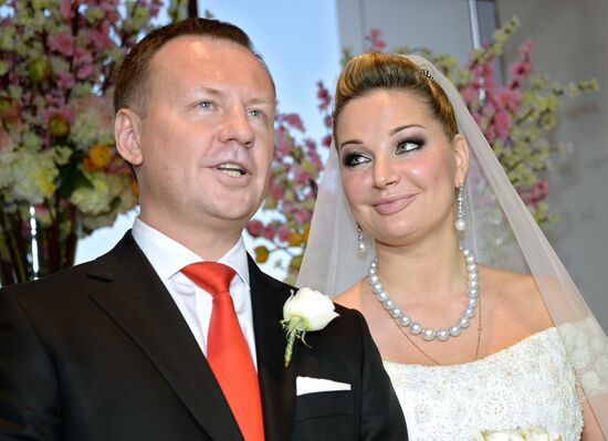 Opera singer Maria Maksakova's wedding