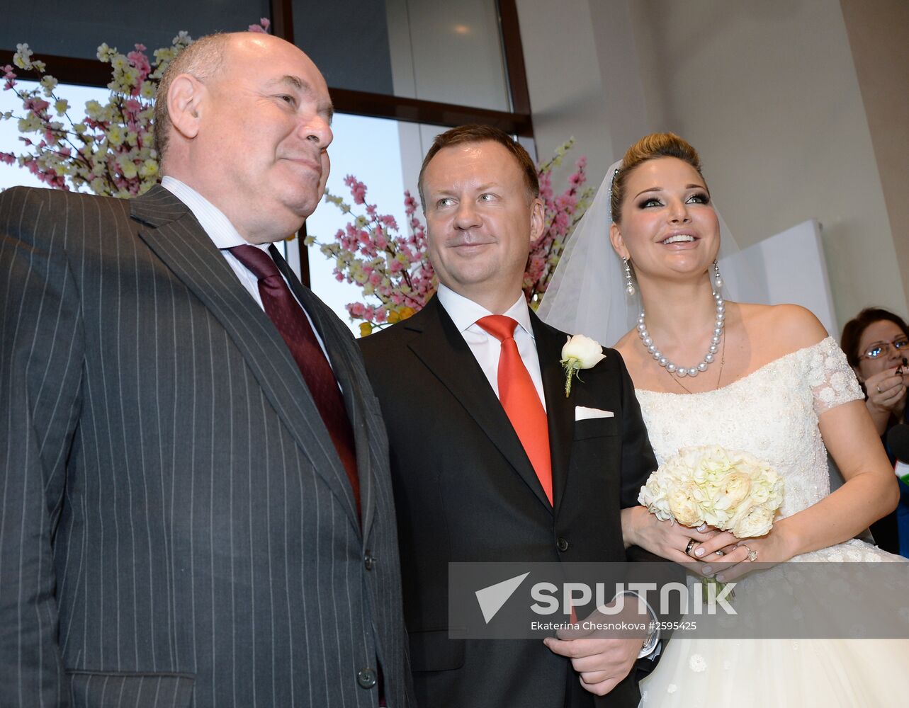 Opera singer Maria Maksakova's wedding