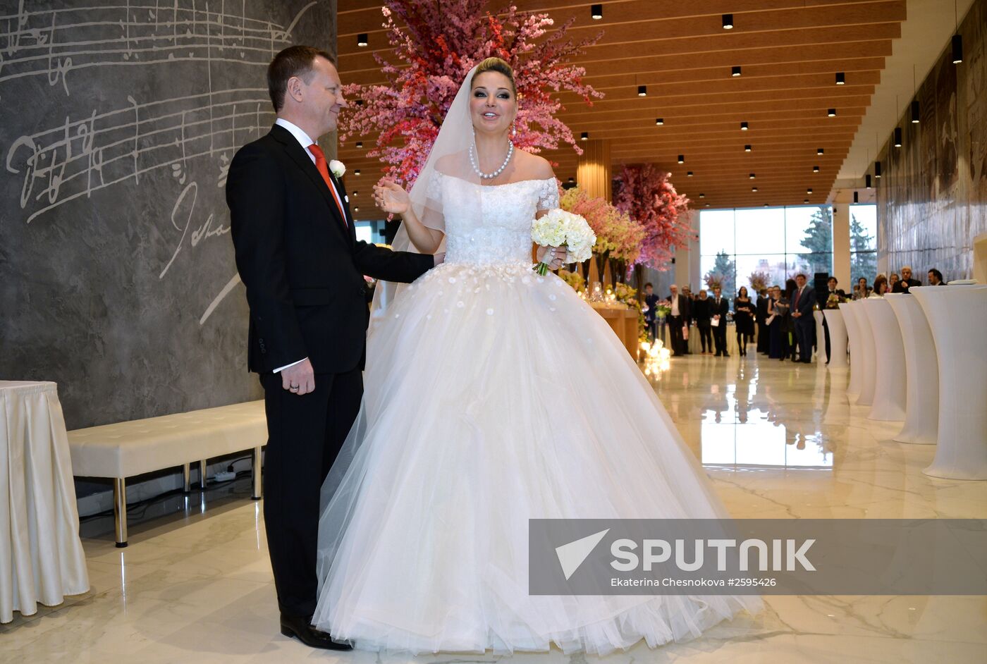Opera singer Maria Maksakova's wedding