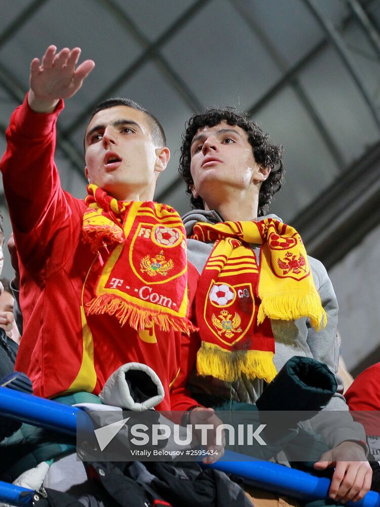 UEFA EURO 2016 qualifier. Montenegro vs. Russia