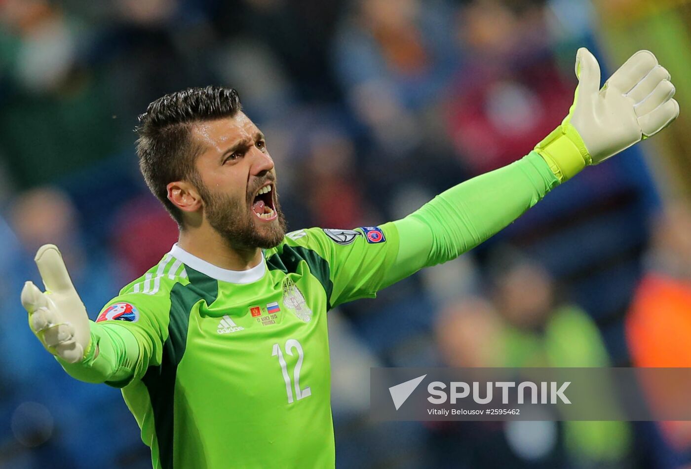 UEFA EURO 2016 qualifier. Montenegro vs. Russia