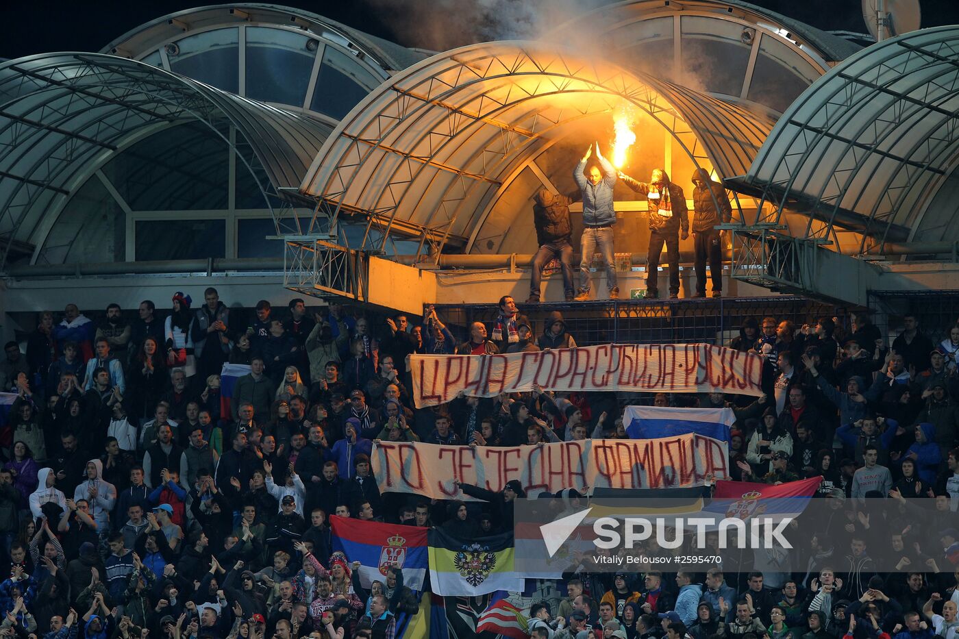 UEFA EURO 2016 qualifier. Montenegro vs. Russia