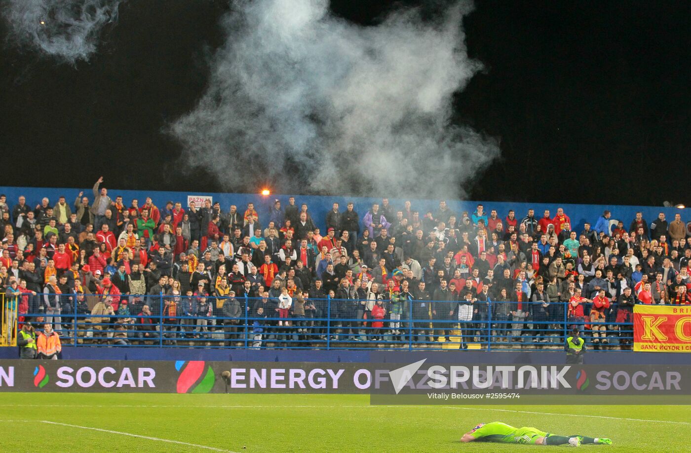 UEFA EURO 2016 qualifier. Montenegro vs. Russia