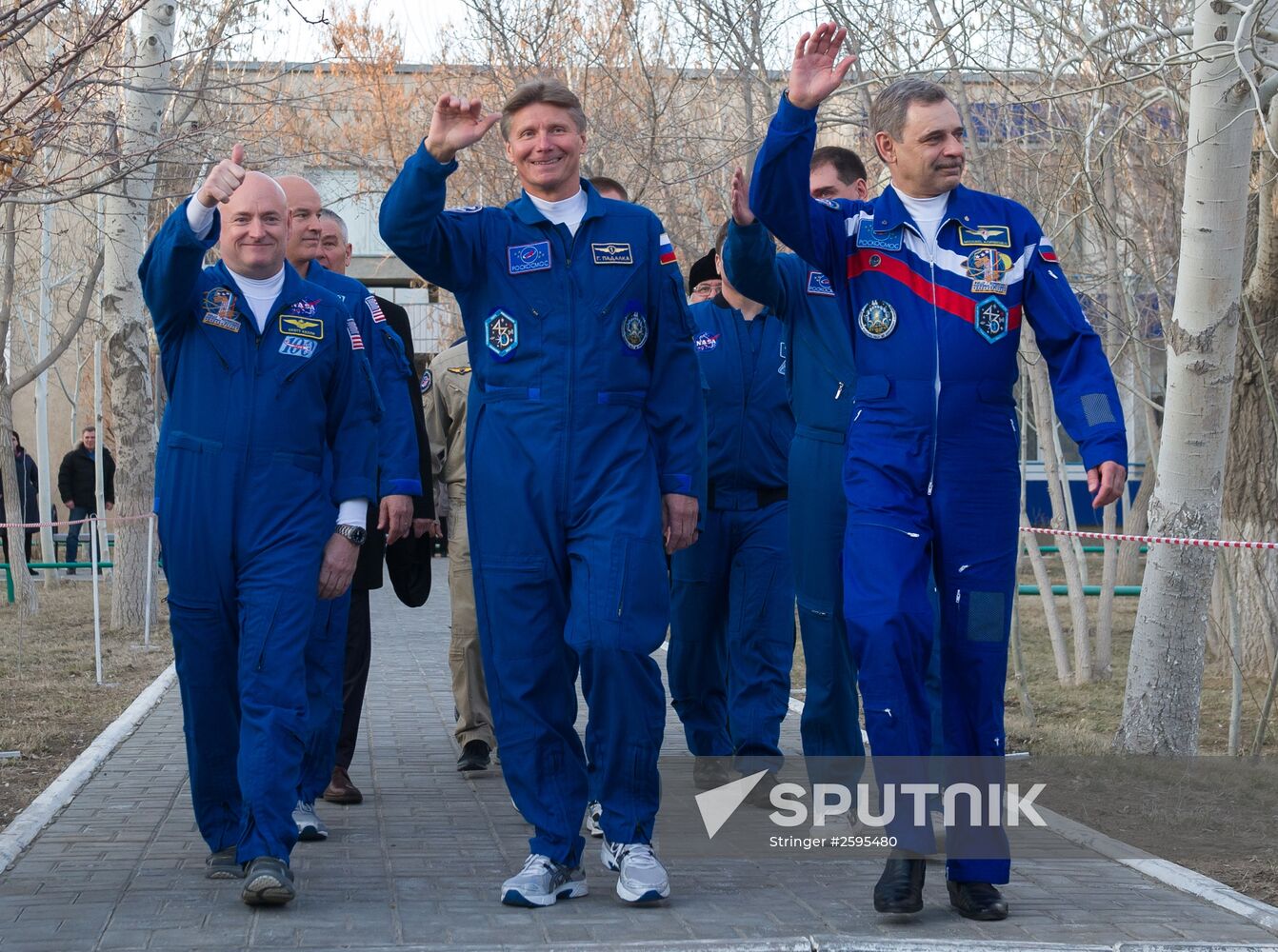 Soyuz-FG rocket booster with Soyuz TMA-16M space ship takes off