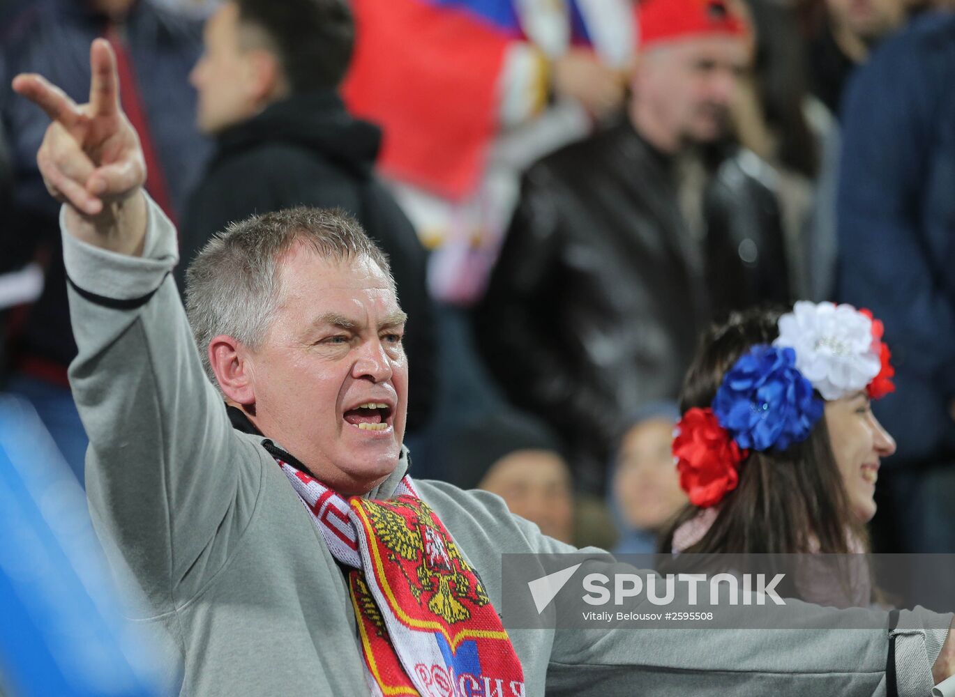 UEFA EURO 2016 qualifier. Montenegro vs. Russia