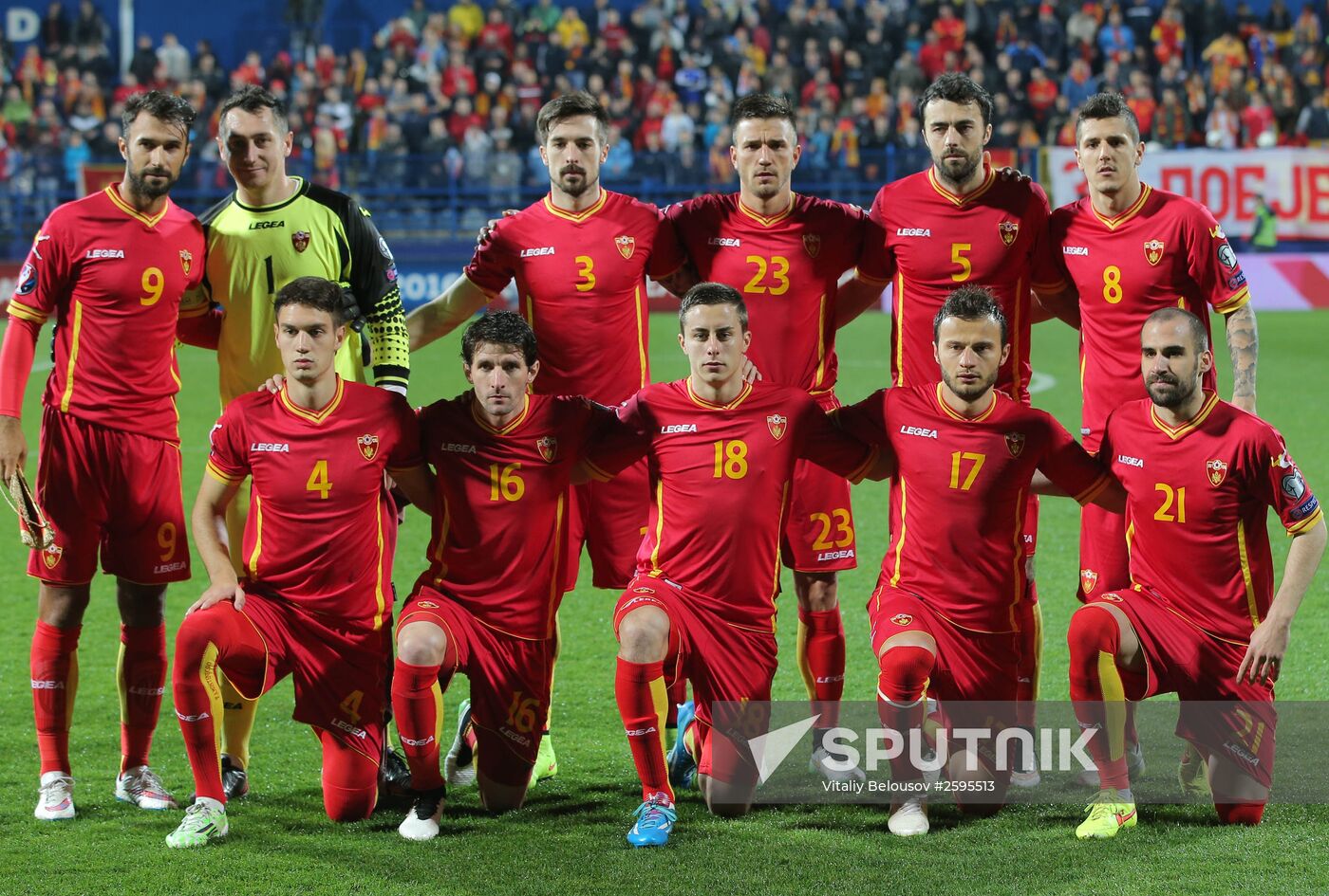 UEFA EURO 2016 qualifier. Montenegro vs. Russia