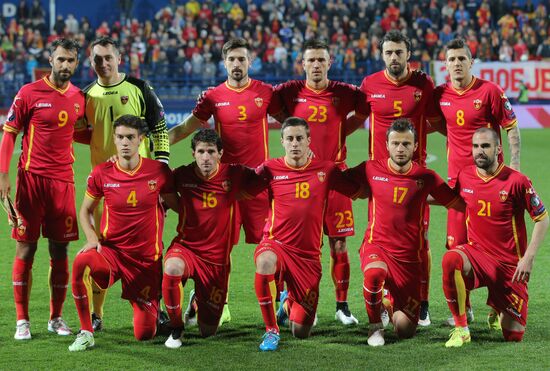 UEFA EURO 2016 qualifier. Montenegro vs. Russia