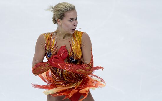 World Figure Skating Championships. Women's free skate