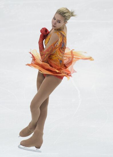 World Figure Skating Championships. Women's free skate