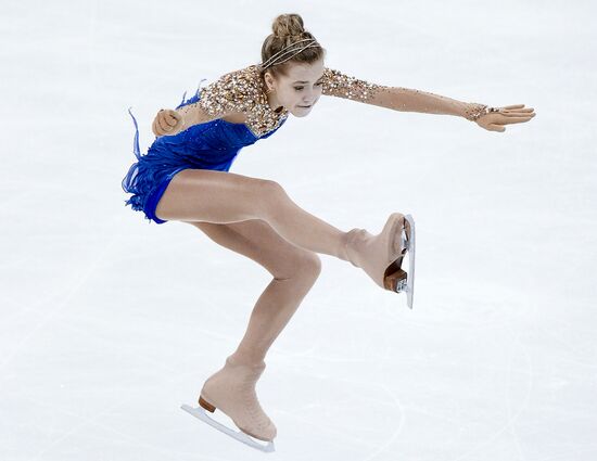 World Figure Skating Championships. Women's free skate