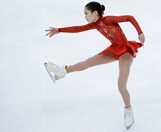 World Figure Skating Championships. Women's free skate