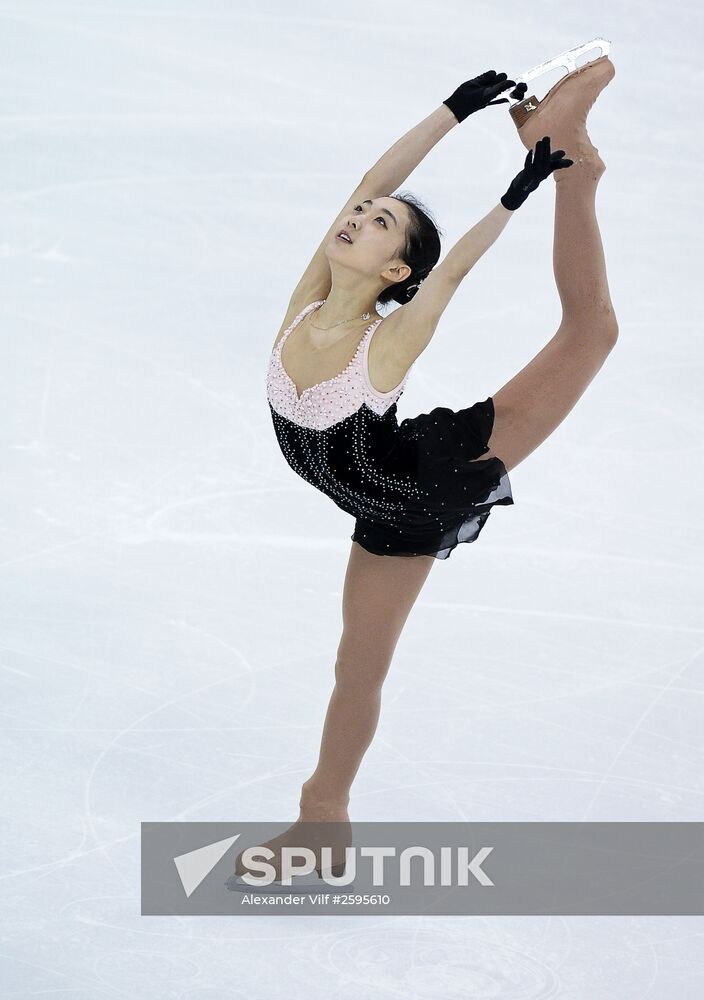 World Figure Skating Championships. Women's free skate