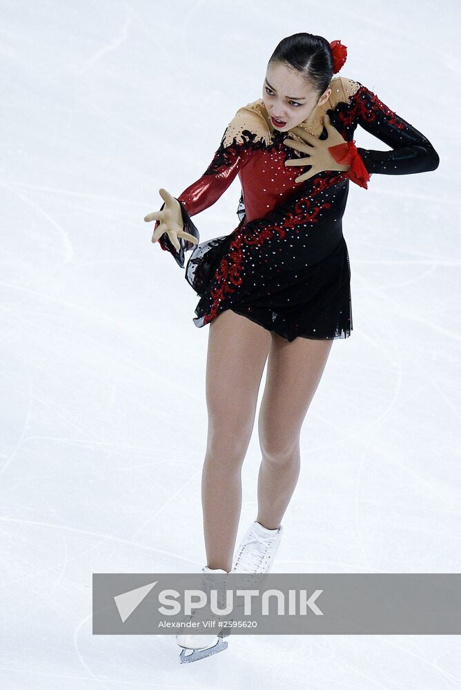 World Figure Skating Championships. Women's free skate