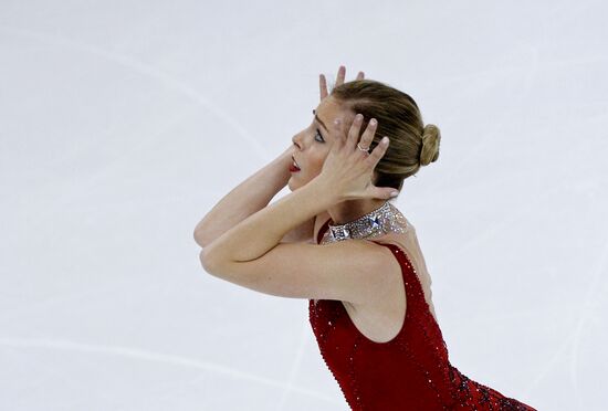 World Figure Skating Championships. Women's free skate