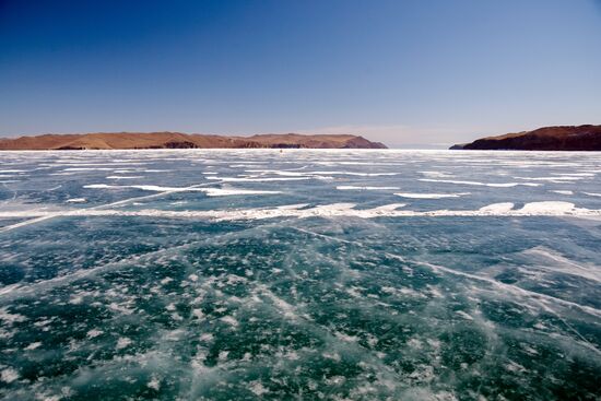 Olkhon Island on the Baikal