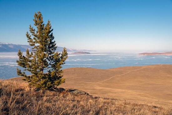 Olkhon Island on the Baikal