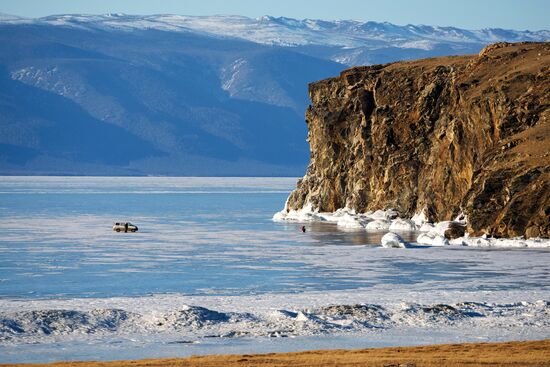 Olkhon Island on the Baikal