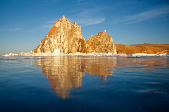 Olkhon Island on the Baikal