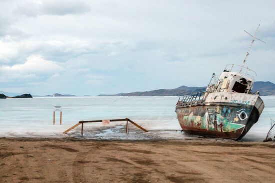 Olkhon Island on the Baikal