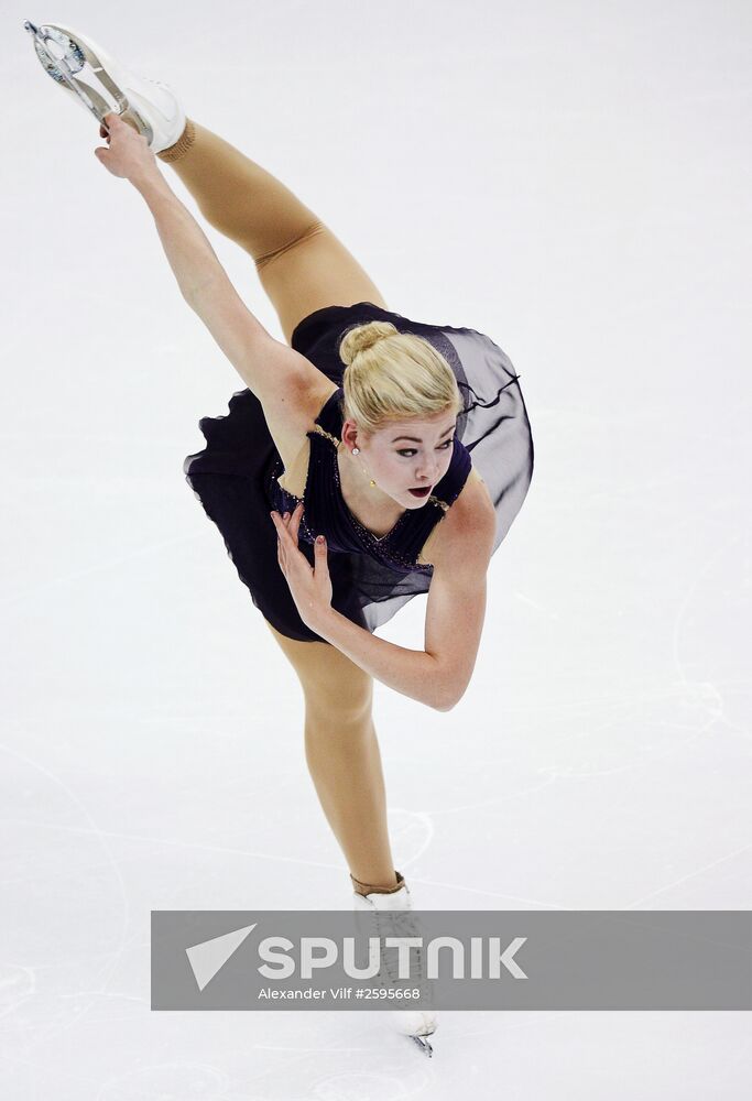 World Figure Skating Championships. Women's free skate