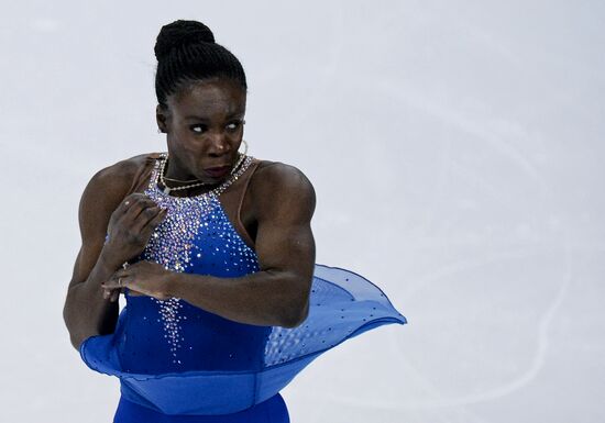 World Figure Skating Championships. Women's free skate