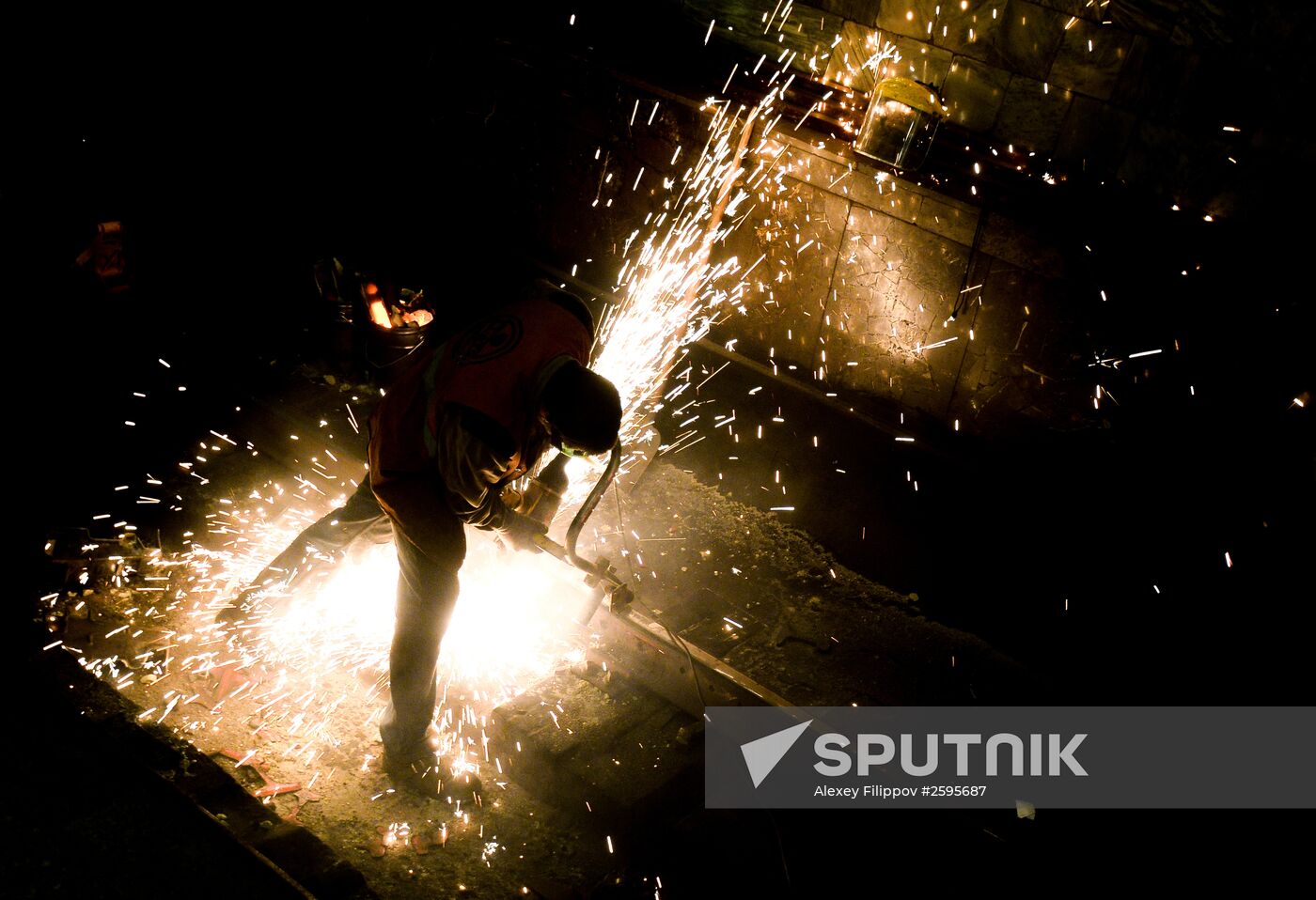 Maintenance works in Moscow Metro's Arbatsko-Pokrovskaya Line