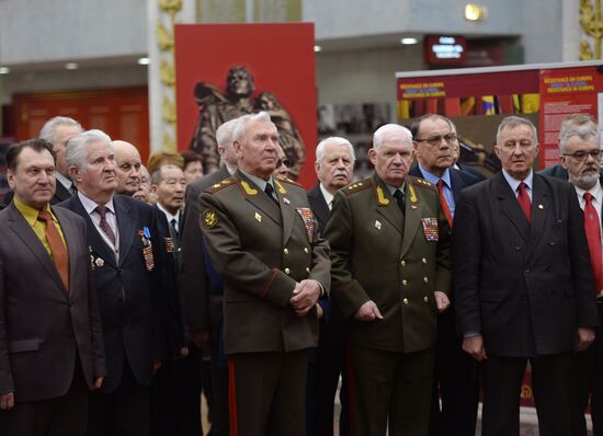 International meeting of anti-Hitler coalition veterans dedicated to 70th victory anniversary of