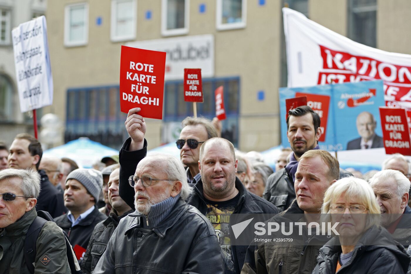 Rally against EU austerity policy