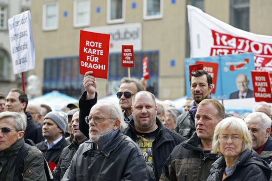 Rally against EU austerity policy