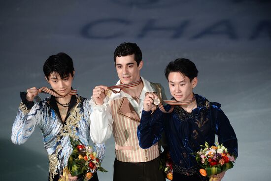 World Figure Skating Championships. Men's free skate