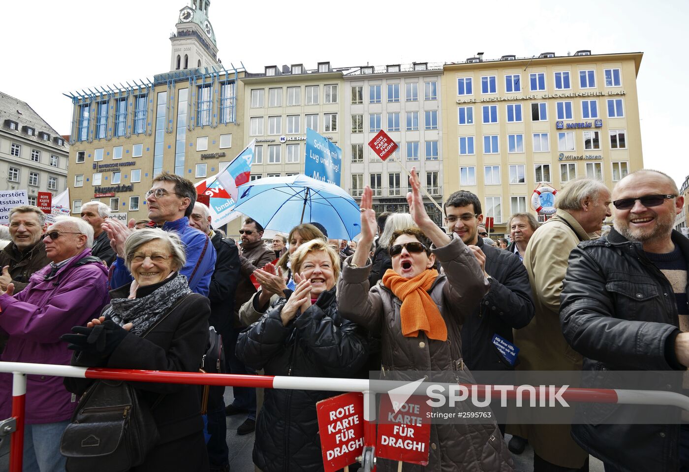 Rally against EU austerity policy