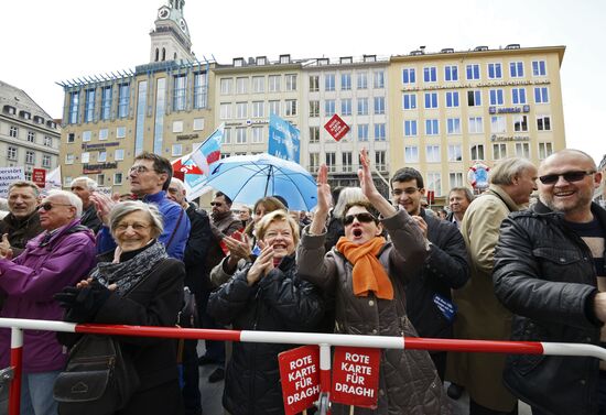 Rally against EU austerity policy