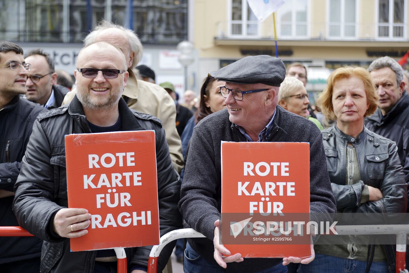 Rally against EU austerity policy