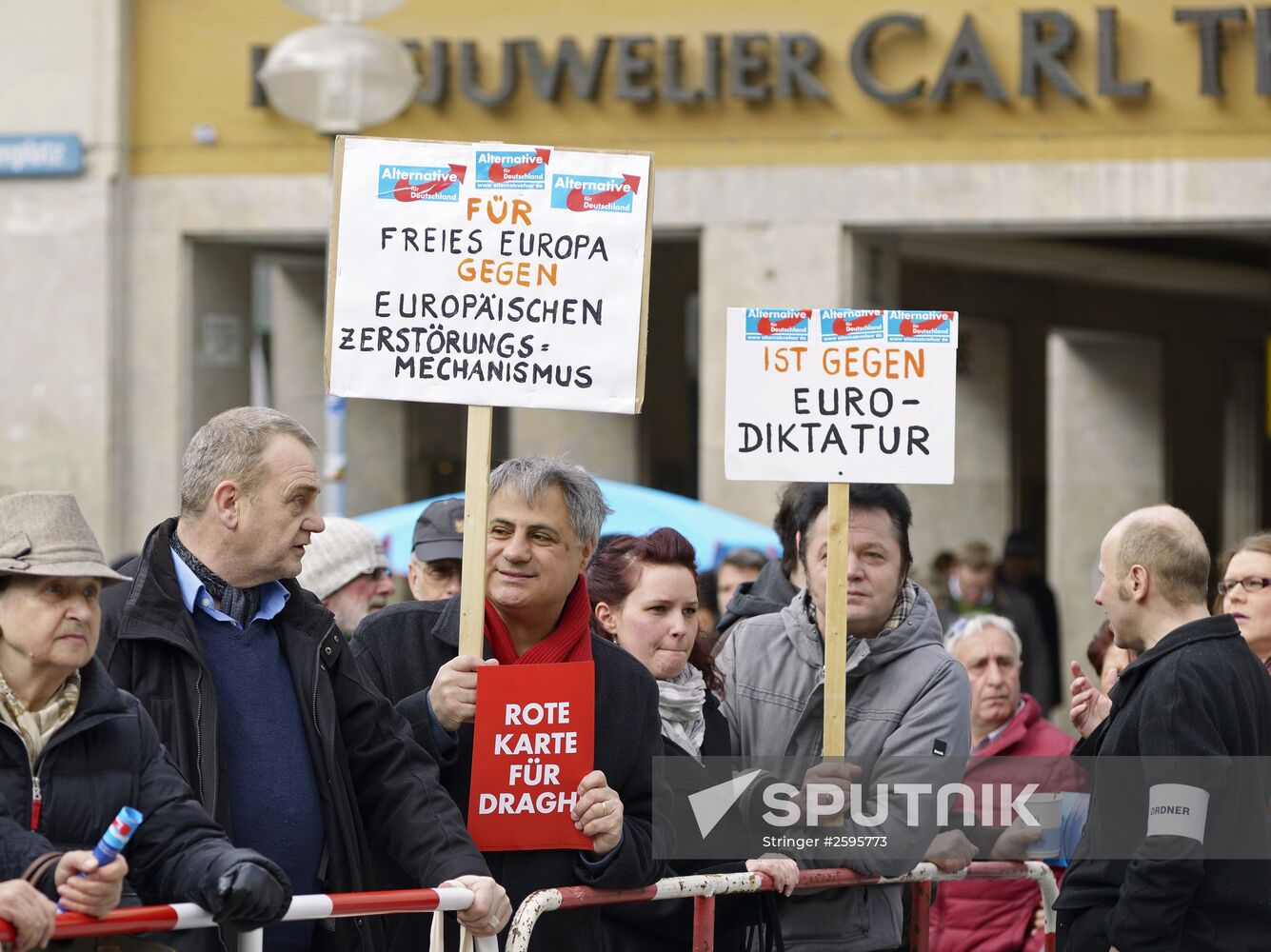 Rally against EU austerity policy
