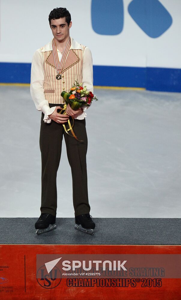 World Figure Skating Championships. Men's free skate